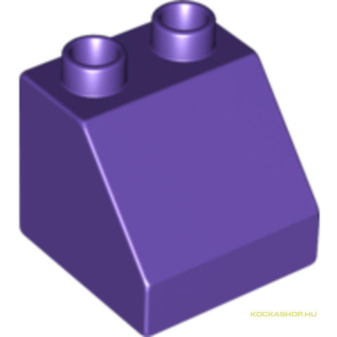 LEGO® Alkatrészek (Pick a Brick) 4654794 - Sötét lila 2X2X1 1/2 DUPLO Csempe