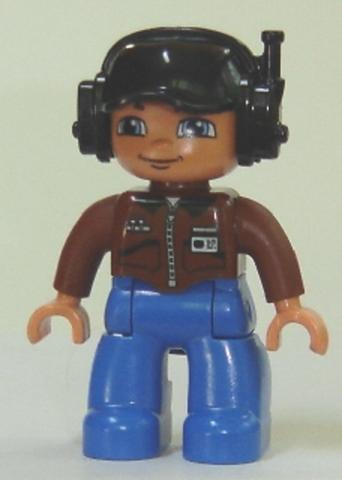LEGO® Minifigurák 47394pb121 - DUPLO pilóta