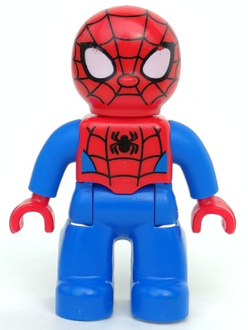 LEGO® Minifigurák 47394pb192 - Duplo Figure Lego Ville, Spider-Man, Standard Eyes