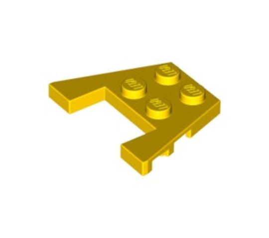 LEGO® Alkatrészek (Pick a Brick) 485903 - Sárga Ék alakú 3x4 lapos elem