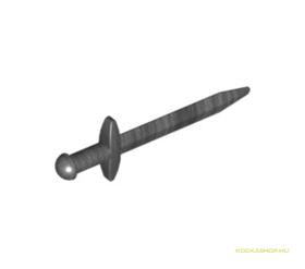 Gyöngyház sötétszürke Minifig legend kard