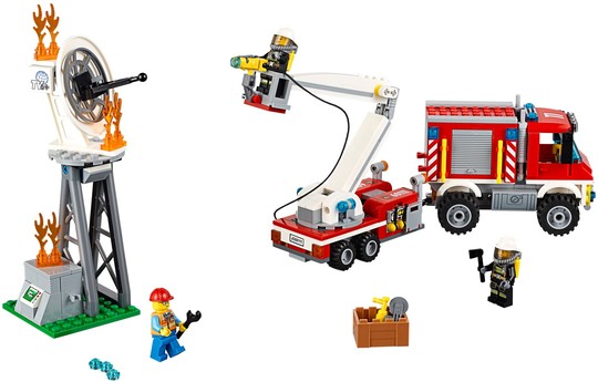 LEGO® City 60111 - Emelőkosaras tűzoltóautó