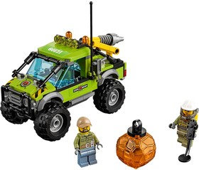 LEGO® City 60121 - Vulkánkutató terepjáró