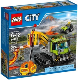LEGO® City 60122 - Vulkánkutató lánctalpas jármű