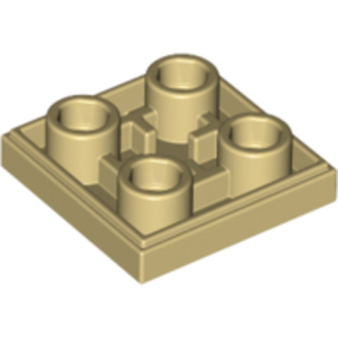 LEGO® Alkatrészek (Pick a Brick) 6013081 - Bézs 2x2 Fordított Csempe