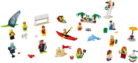 LEGO® City 60153 - Figuracsomag – Szórakozás a tengerparton