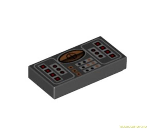 LEGO® Alkatrészek (Pick a Brick) 6021512 - Fekete 1X2 Mérőműszer 2