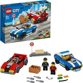 LEGO® City 60242 - Rendőrségi letartóztatás az országúton