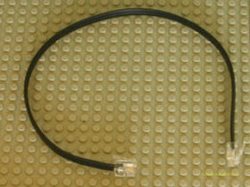 Fekete Mindstorms NXT 35cm-es kábel