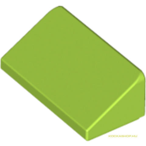 LEGO® Alkatrészek (Pick a Brick) 6025026 - Lime Színű 1x2 Cserépelem