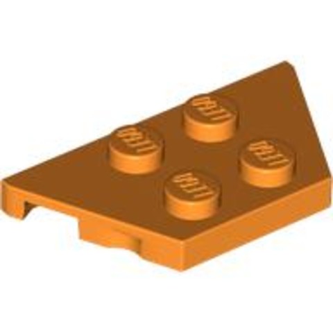 LEGO® Alkatrészek (Pick a Brick) 6025385 - Narancssárga 2x4 Lapos Ékelem