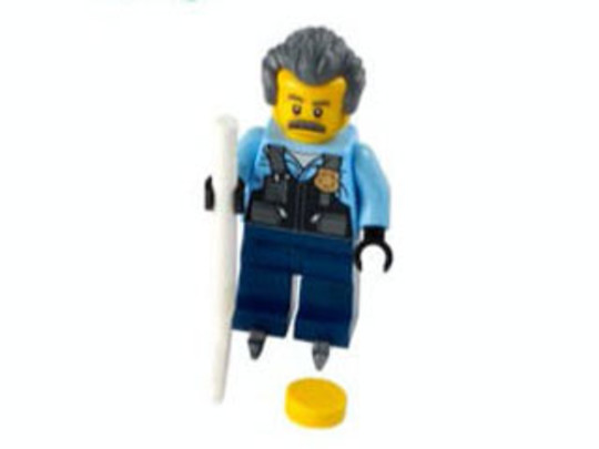 LEGO® City 60303-6 - Adventi naptár 2021, City 5. nap - Sam Grizzled hokiszettel
