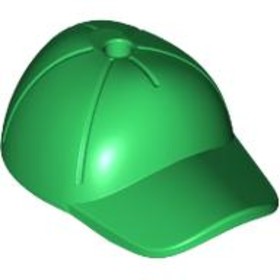 Zöld Minifigura Baseball Sapka