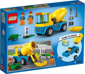 LEGO® City 60325 - Betonkeverő teherautó