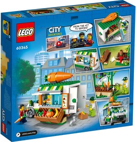 LEGO® City 60345 - Zöldségárus autó