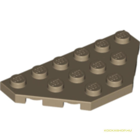 LEGO® Alkatrészek (Pick a Brick) 6035326 - Sötét cserszínű 3X6 Lapos Sarokelem
