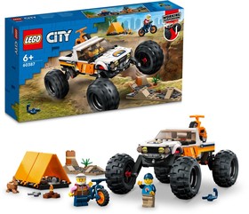LEGO® City 60387 - 4x4-es terepjáró kalandok