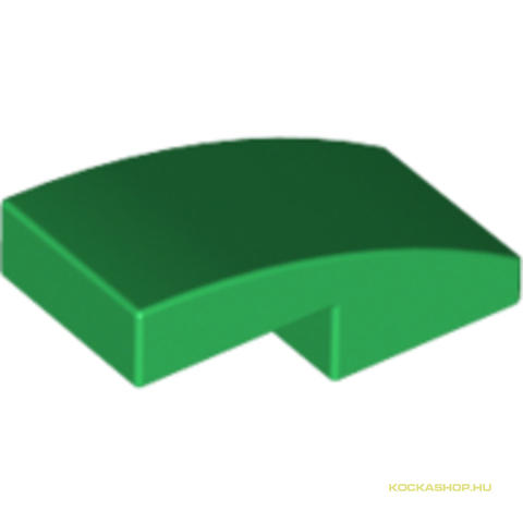 LEGO® Alkatrészek (Pick a Brick) 6047426 - Zöld 1x2 Ívelt Elem
