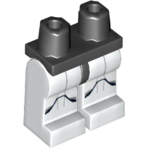 LEGO® Alkatrészek (Pick a Brick) 6062937 - Fekete Figura alsó végtag