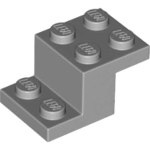 LEGO® Alkatrészek (Pick a Brick) 6093054 - Világos Kékesszürke 3 x 2 x 1 1/3 Lépcsős Elem