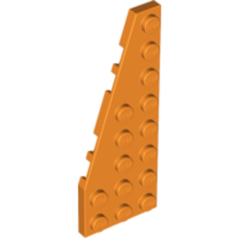 LEGO® Alkatrészek (Pick a Brick) 6099392 - Narancssárga 3X8 Elem Bal Oldali Csatlakozással