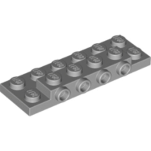 LEGO® Alkatrészek (Pick a Brick) 6102575 - Világos kékesszürke  2x6x2/3 Lap Csatlakozóval