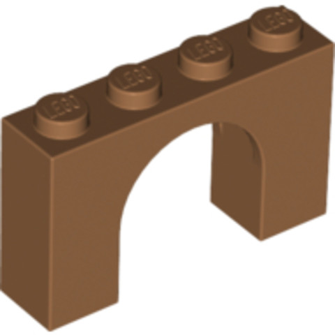 LEGO® Alkatrészek (Pick a Brick) 6174192 - Közepes testszín 1X4X2 Boltív