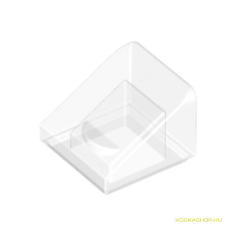 LEGO® Alkatrészek (Pick a Brick) 6245250 - Átlátszó 1X1X2/3 Tetőelem