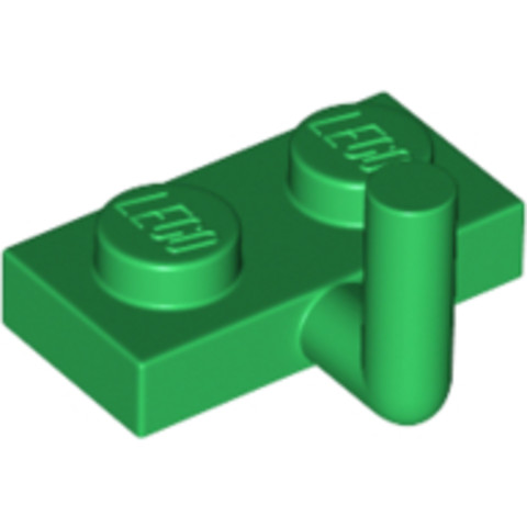LEGO® Alkatrészek (Pick a Brick) 6261358 - Zöld 1X2 Vonóhorog