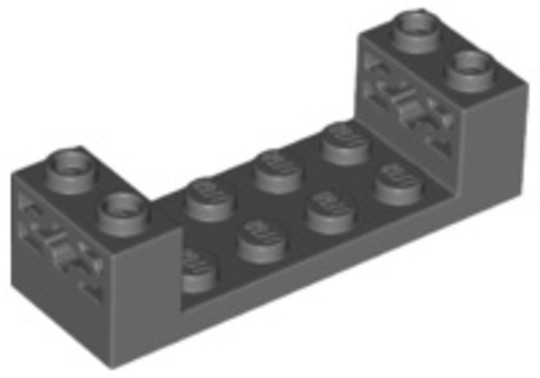 LEGO® Alkatrészek (Pick a Brick) 6287680 - Sötét kékesszürke 2x6x1 módosított elem