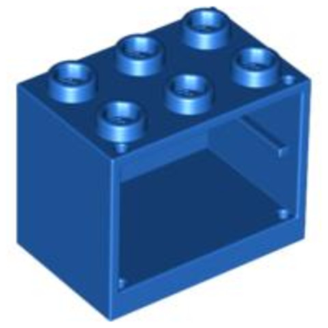 LEGO® Alkatrészek (Pick a Brick) 6313992 - Kék 2X3X2 Szekrény Elem