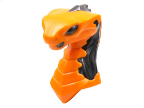 Narancssárga Minifigura Fej - Ninjago Kígyó