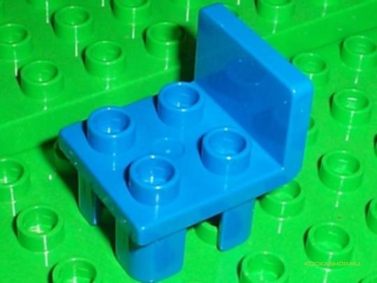LEGO® Alkatrészek (Pick a Brick) 647823 - Kék DUPLO kék szék