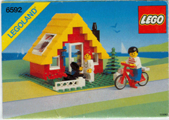 LEGO® Alkatrészek (Pick a Brick) 6592i - Építési Útmutató a LEGO 6592-es Készlethez (vacation Hideaway)