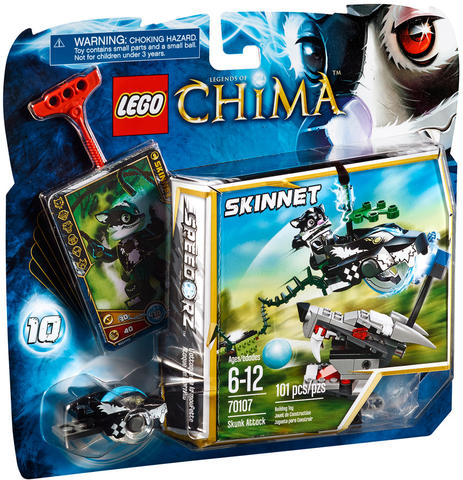 LEGO® Chima 70107 - Bűzös borz támadás