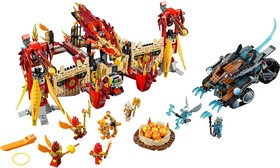 LEGO® Chima 70146 - Repülő Főnix Tűz Templom