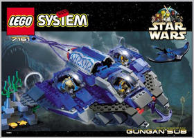 LEGO® Star Wars™ gyűjtői készletek 7161 - Gungan Sub