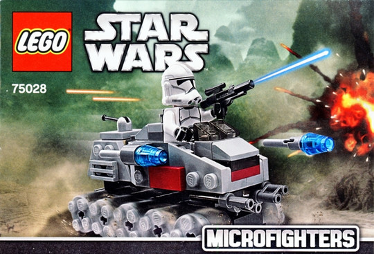 LEGO® Star Wars™ 75028i - 75028 Klón Turbo Tank építési mutató