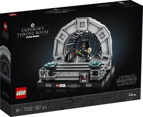 LEGO® Star Wars™ 75352 - Császári trónterem™ dioráma