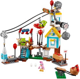 LEGO® Angry Birds 75824 - Malac város lerombolása