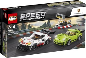 LEGO® Speed Champions 75888 - Porsche 911 RSR és 911 Turbo 3.0