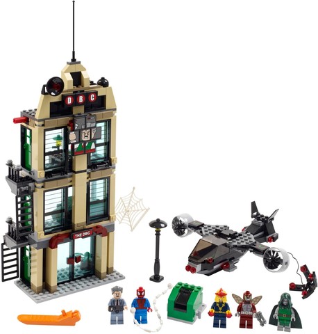 LEGO® Super Heroes 76005 - Spider-Man: Leszámolás a Hírharsona előtt