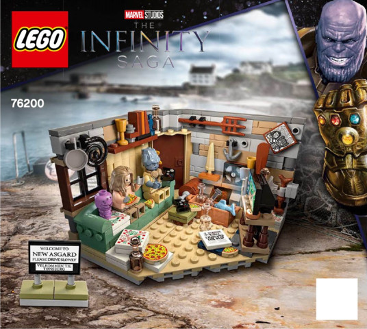 LEGO® Alkatrészek (Pick a Brick) 76200inst - 76200 készlet összeszerelési útmutatója