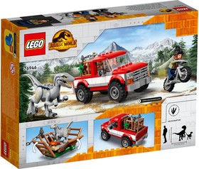 LEGO® Jurassic World 76946 - Kék és Béta velociraptorok elfogása