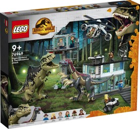 LEGO® Jurassic World 76949 - Giganotosaurus és therizinosaurus támadás