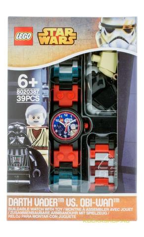LEGO® Seasonal 8020387 - Star Wars Darth Vader&Obi Van gyermek karóra