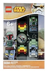 LEGO® Seasonal 8020448 - Star Wars Boba Fett gyermek karóra