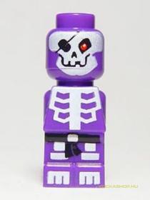 Microfig Ninjago Skeleton-sötét lila