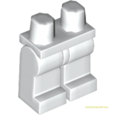 LEGO® Alkatrészek (Pick a Brick) 9327 - Fehér Minifigura Alsórész