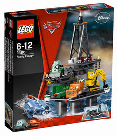 LEGO® Verdák 9486 - Menekülés a fúrótoronyból